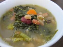Mixed Beans Potato Vegetable Soup