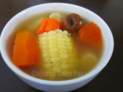 Burdock Papaya Carrot Corn Soup